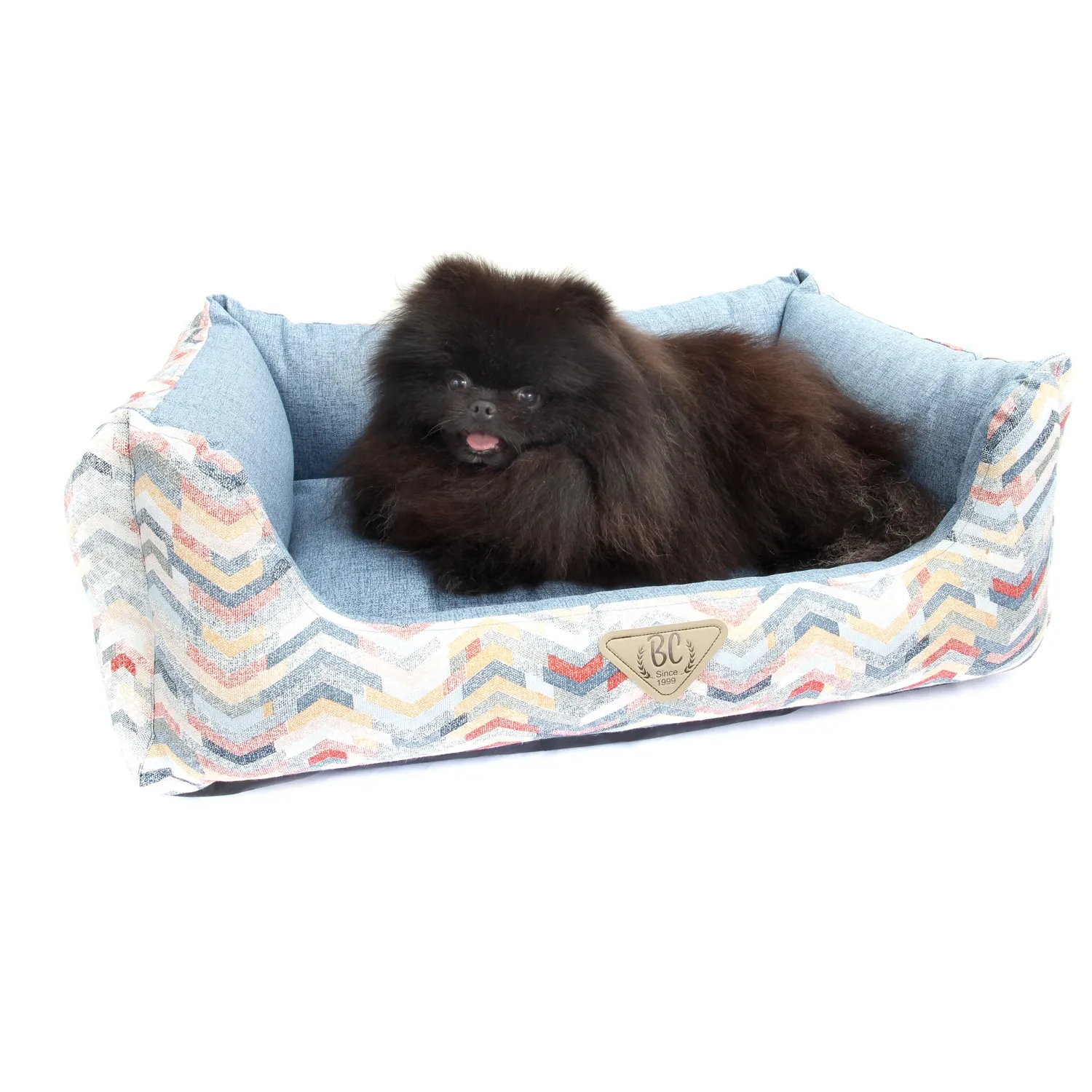 8-Cama Dinamarca Luxo Bichinho Chic Azul