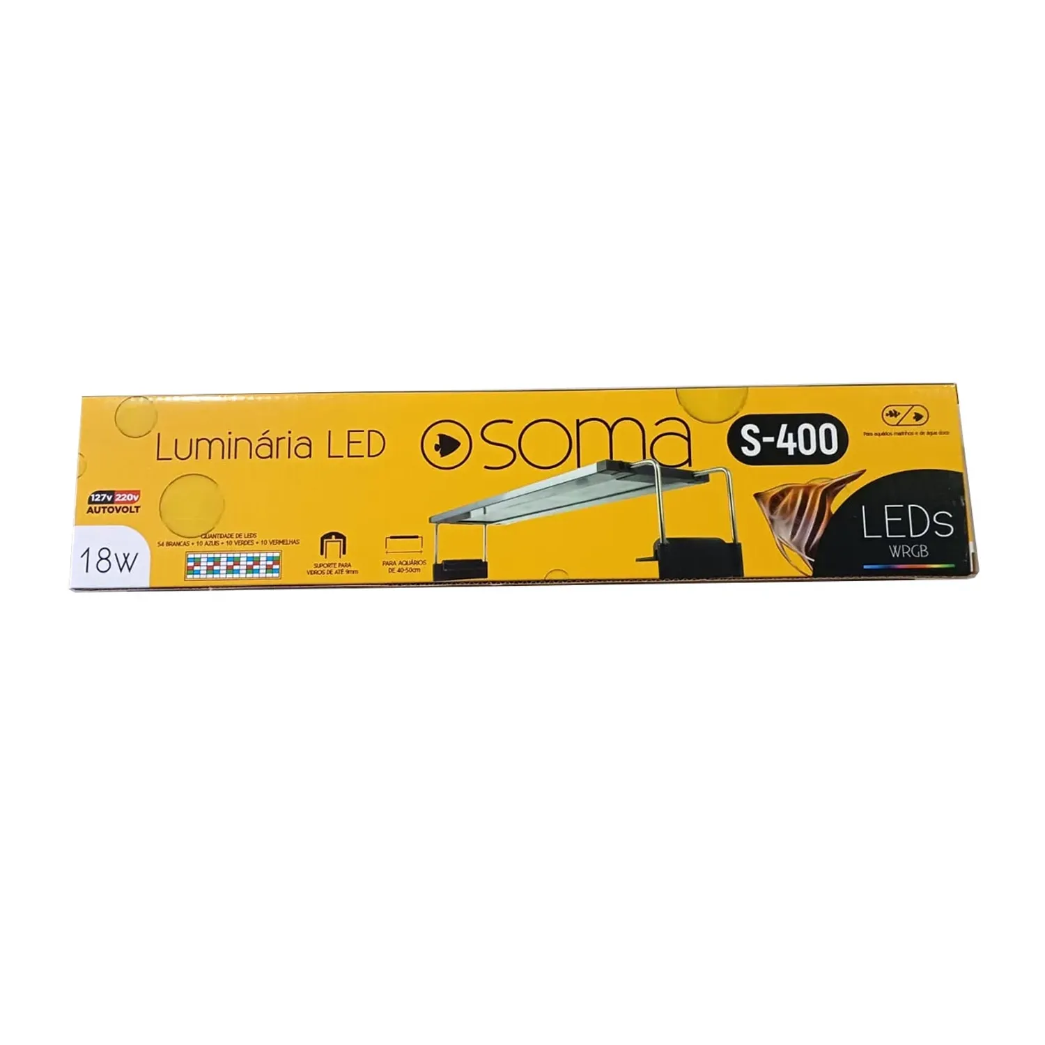 Luminária Led Soma S-400 Led WRGB Autovolt