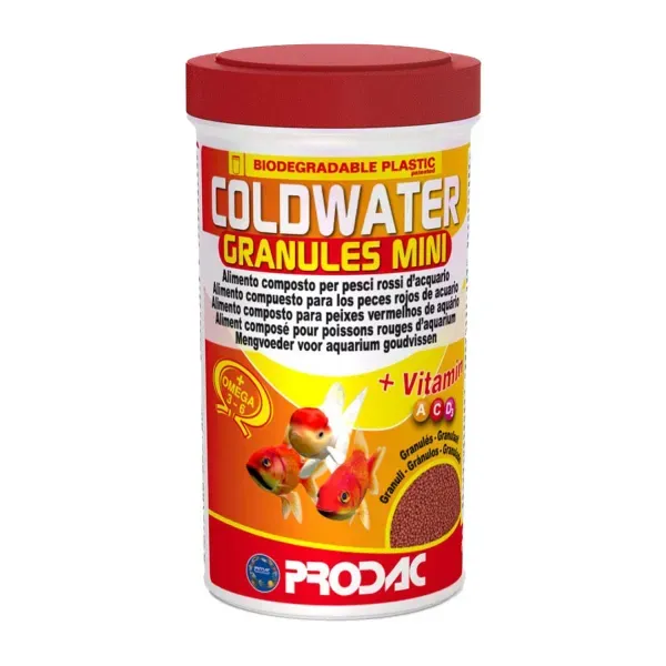 Ração Prodac Goldfish Coldwater Granules Mini 45 g