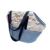 Bolsa de Transporte Dinamarca Bichinho Chic Azul