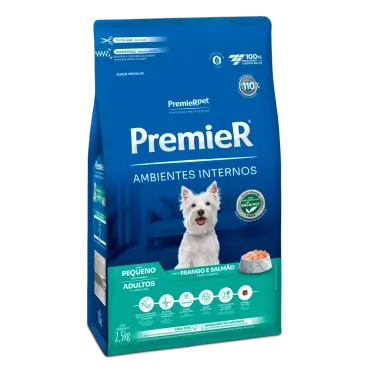 Racao-Premier-Ambientes-Internos-Caes-Adultos-Racas-Pequenas-Frango-e-Salmao-2.5kg-lateral