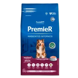 Ração Premier Ambientes Internos Cães Sênior Raças Pequenas