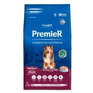 Ração Premier Ambientes Internos Cães Sênior Raças Pequenas