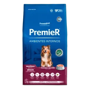 Ração Premier Ambientes Internos Raças Pequenas Sênior