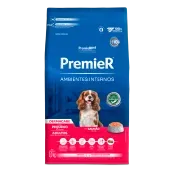 Ração Premier Ambientes Internos Dermacare Cães Adultos Raças Pequenas Salmão