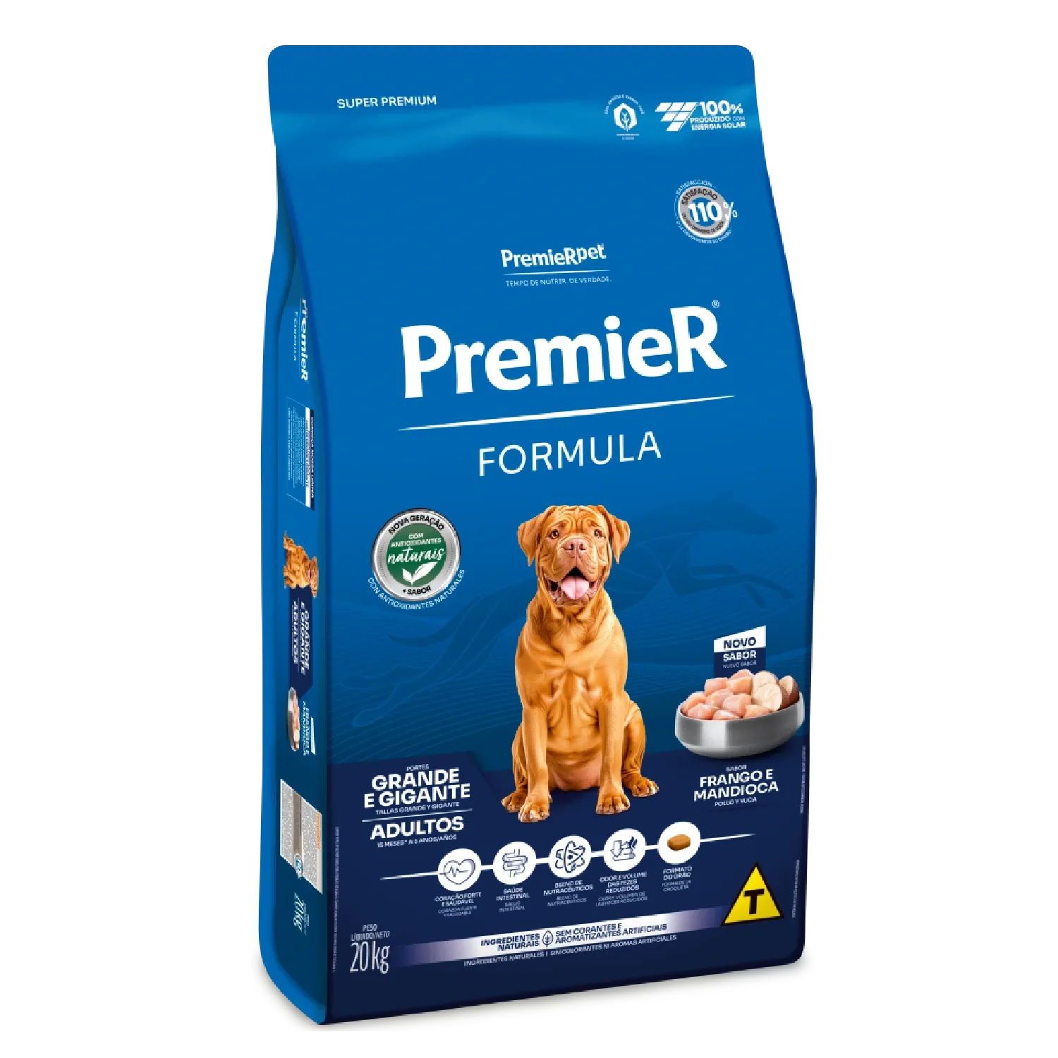 Racao-Premier-Formula-Caes-Adultos-Racas-Grandes-e-Gigantes-Frango-20kg-lateral