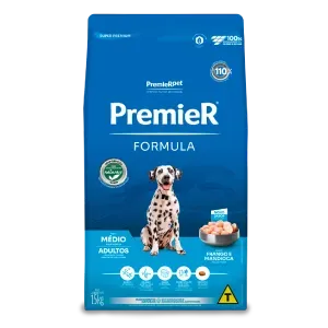 Ração Premier Formula Cães Adultos Raças Médias Frango
