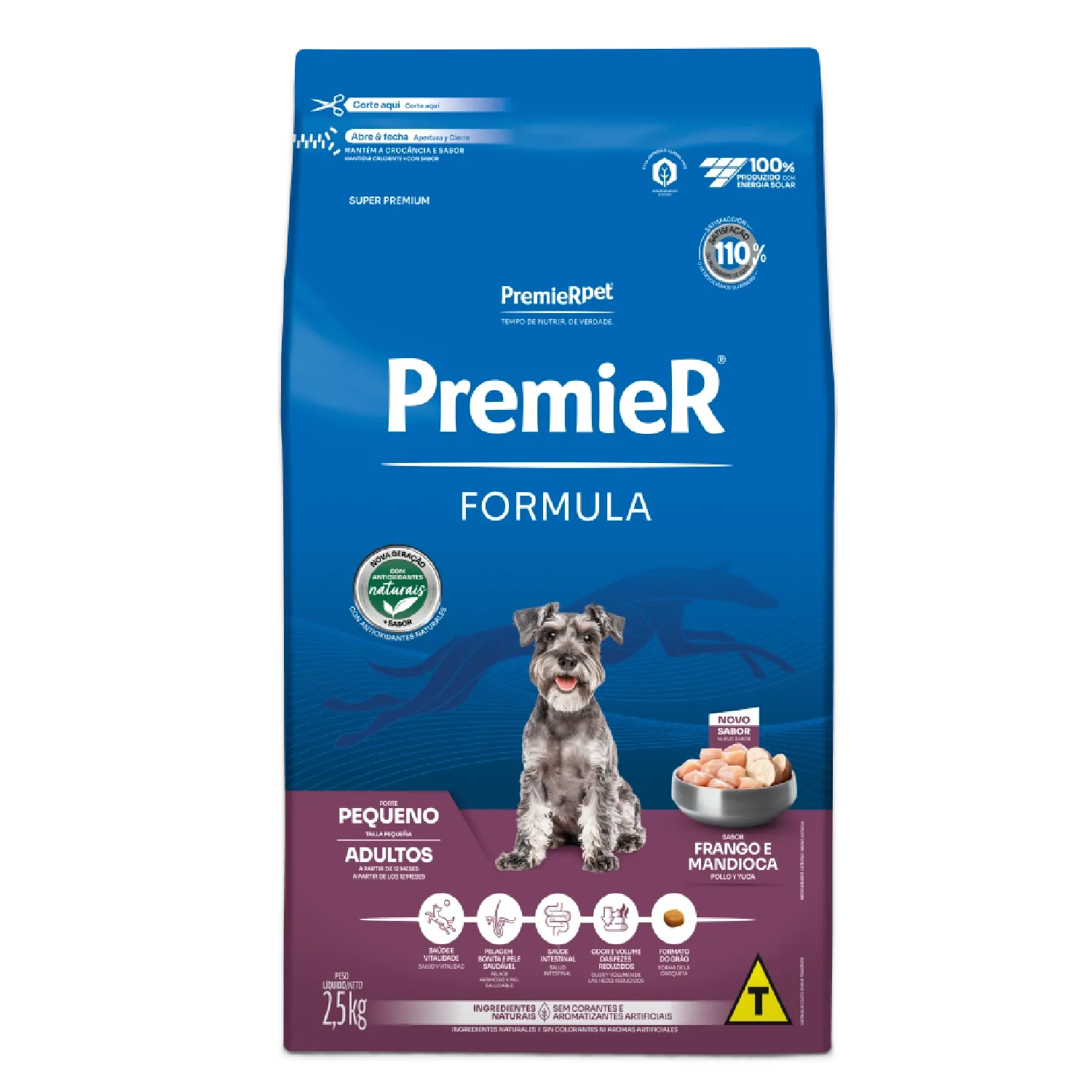 Ração Premier Formula Cães Adultos Raças Pequenas Frango