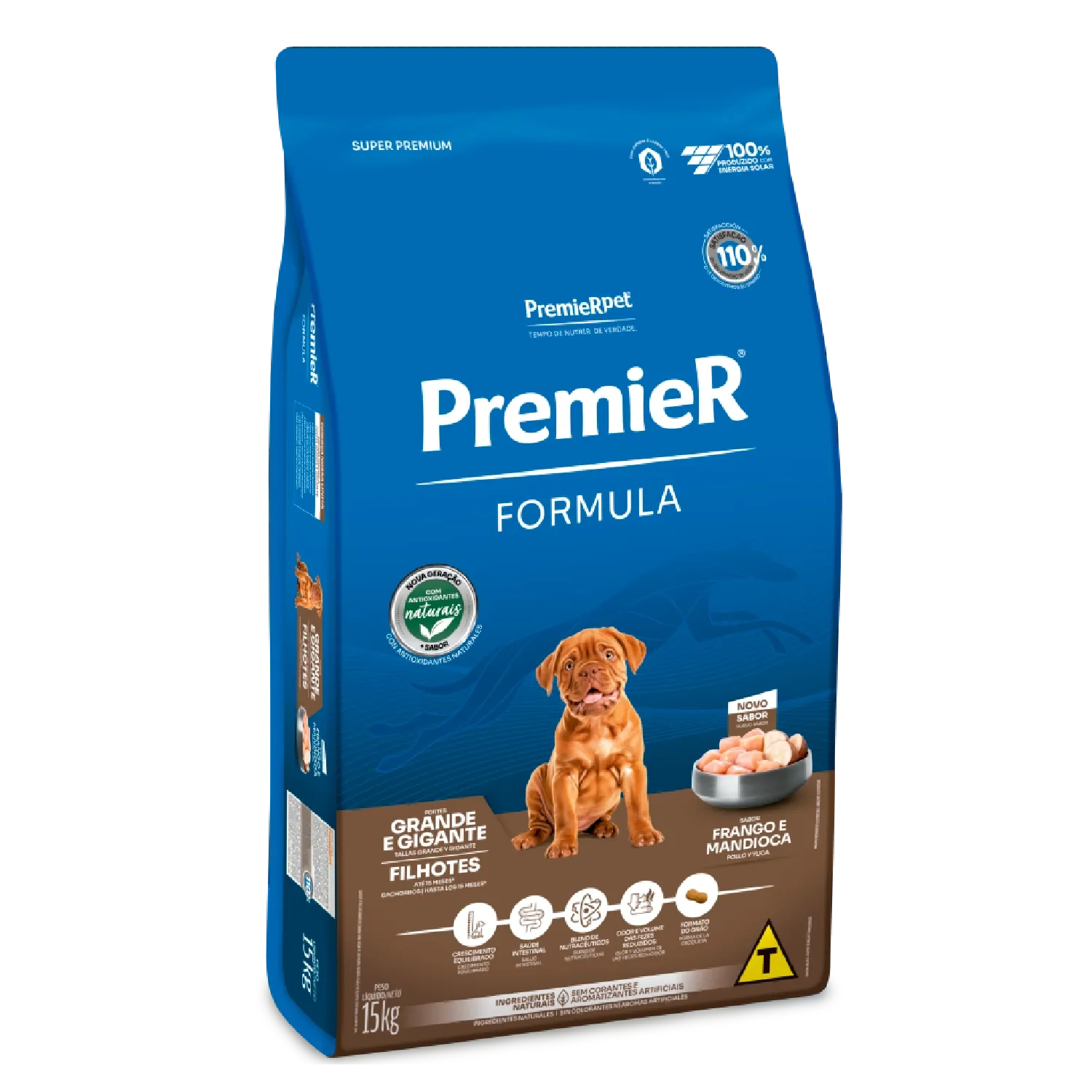 Racao-Premier-Formula-Caes-Filhotes-Racas-Grandes-e-Gigantes-Frango-15kg-lateral