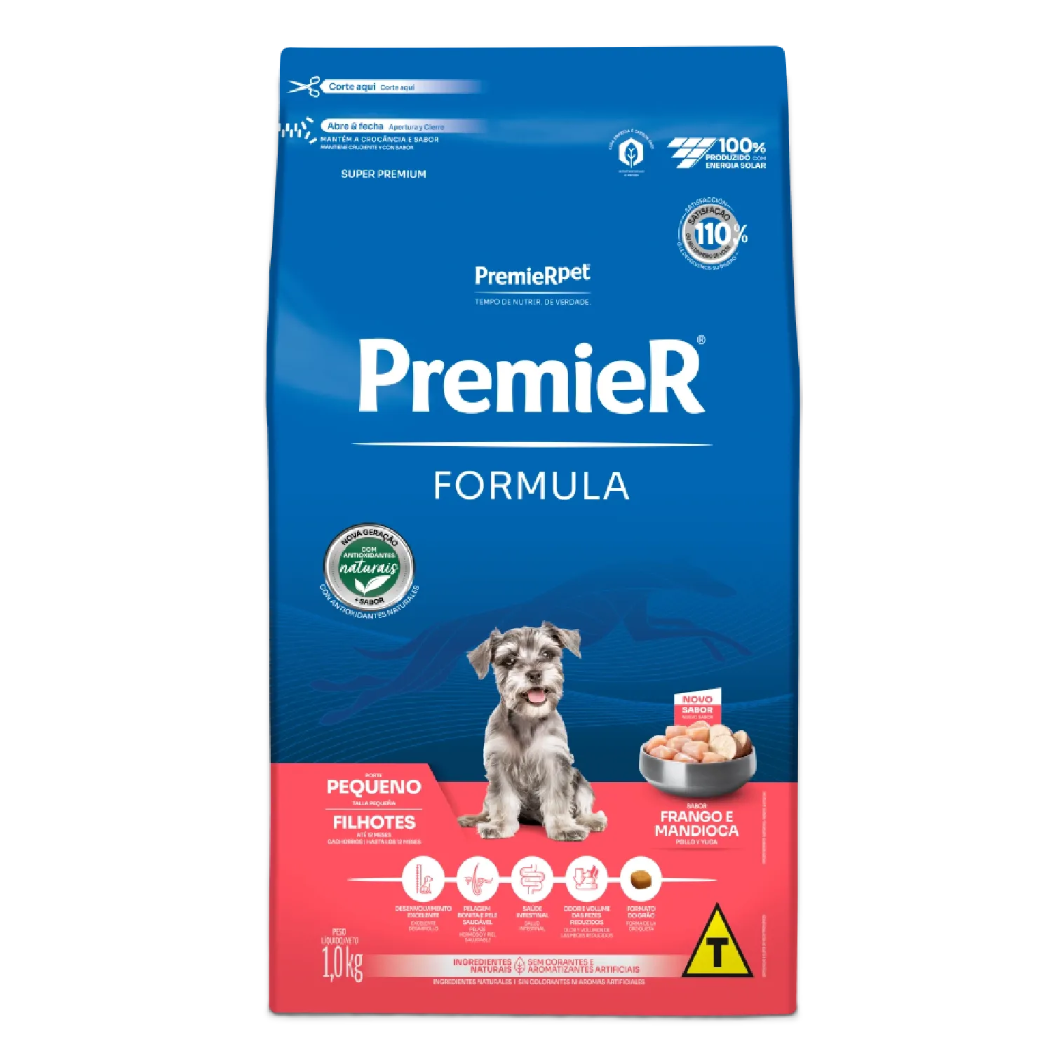 Racao-Premier-Formula-Caes-Filhotes-Racas-Pequenas-Frango-1kg-frente