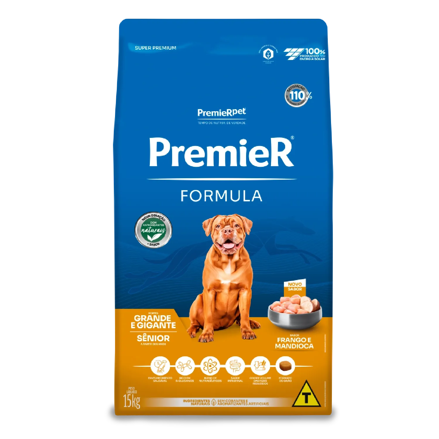 Racao-Premier-Formula-Caes-Senior-Racas-Grande-e-Gigante-Frango-15kg-frente