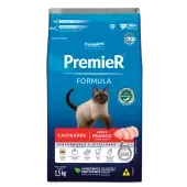 Racao-Premier-Formula-Gatos-Castrados-Frango-1.5kg-frente