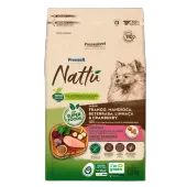 Ração Premier Nattu Cães Adultos Pequeno Porte Mandioca