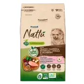 Ração Premier Nattu Cães Filhotes Pequeno Porte Mandioca