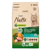 Ração Premier Nattu Gatos Adultos Castrados Abóbora