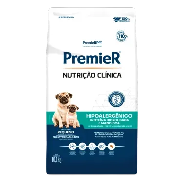 Racao-Premier-Nutricao-Clinica-Caes-Hipoalergenico-Racas-Pequenas-Proteina-hidro-10.1kg-frente