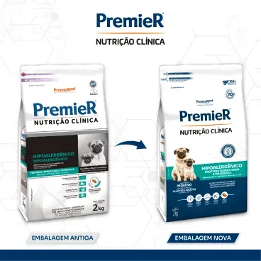 Nova-embalagem-Racao-Premier-Nutricao-Clinica-Caes-Hipoalergenico-Racas-Pequenas-Proteina-hidro