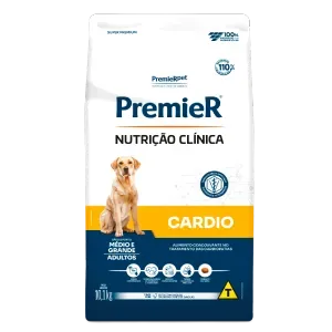 Ração Premier Nutrição Clínica Cardio Cães Adultos Porte Médio e Grande - 10,1 kg