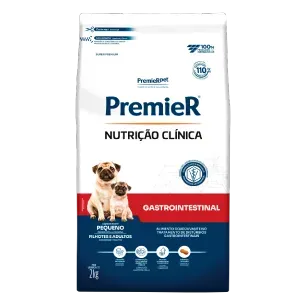 Ração Premier Nutrição Clínica Gastrointestinal Cães Raças Pequenas