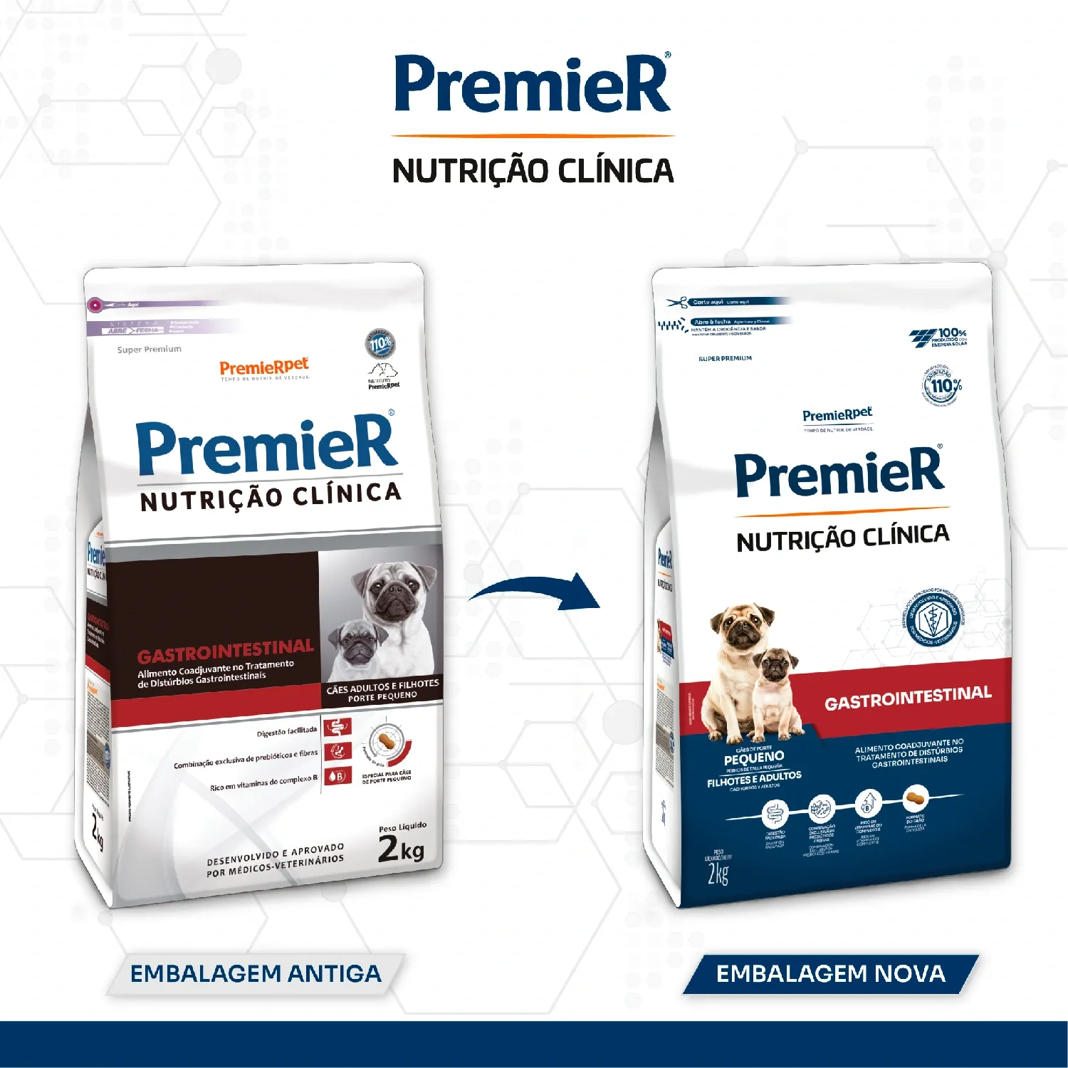 Ração Premier Nutrição Clínica Gastrointestinal Cães Raças Pequenas