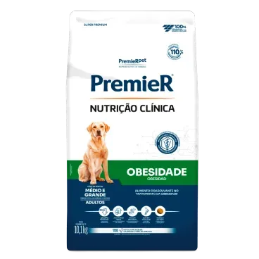 Racao-Premier-Nutricao-Clinica-Obesidade-Caes-Adultos-Medio-e-Grande-Porte-10.1kg-frente