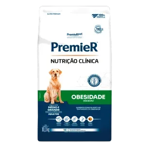 Ração Premier Nutrição Clínica Obesidade Cães Adultos Médio e Grande Porte - 10,1 kg