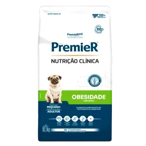 Ração Premier Nutrição Clínica Obesidade Cães Adultos Pequeno Porte