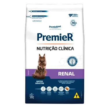 Racao-Premier-Nutricao-Clinica-Renal-Gatos-Adultos-0.5kg-frente