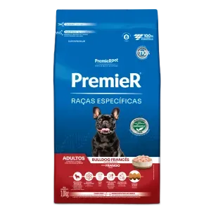 Ração Premier Raças Específicas Bulldog Francês Adultos Frango