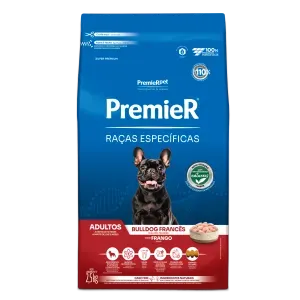 Ração Premier Raças Específicas Bulldog Francês Adultos Frango