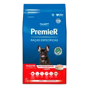 Ração Premier Raças Específicas Bulldog Francês Filhotes Frango