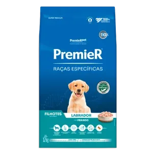 Ração Premier Labrador Filhotes Frango - 12 kg