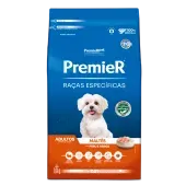 Ração Premier Raças Específicas Maltês Adultos Peru e Arroz
