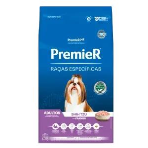 Ração Premier Raças Específicas Shih Tzu Adultos Frango