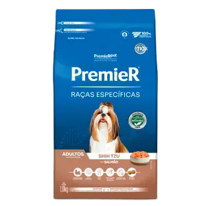 Ração Premier Shih Tzu Adultos Salmão