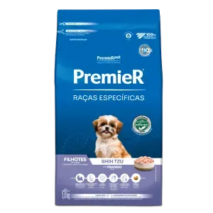 Ração Premier Shih Tzu Filhotes Frango Raças Específicas