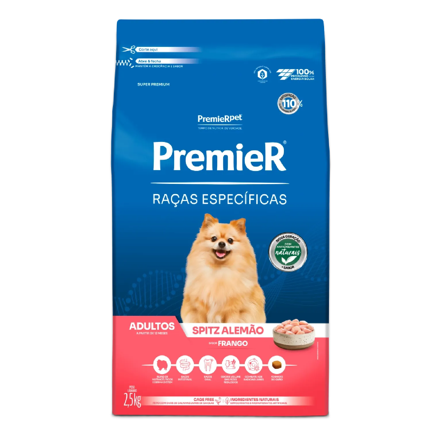 Racao-Premier-Racas-Especificas-Spitz-Alemao-Adultos-2.5kg-frente