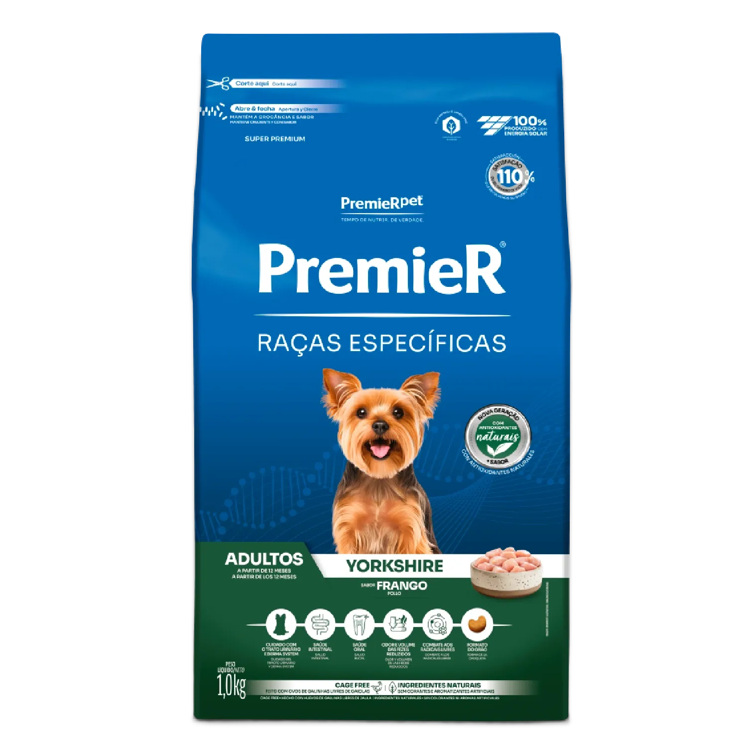 Ração Premier Raças Específicas Yorkshire Adultos