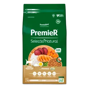 Ração Premier Seleção Natural Cães Adultos Frango Korin