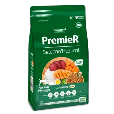 Racao-Premier-Selecao-Natural-Caes-Adultos-Racas-Pequenas-Frango-1kg-lateral