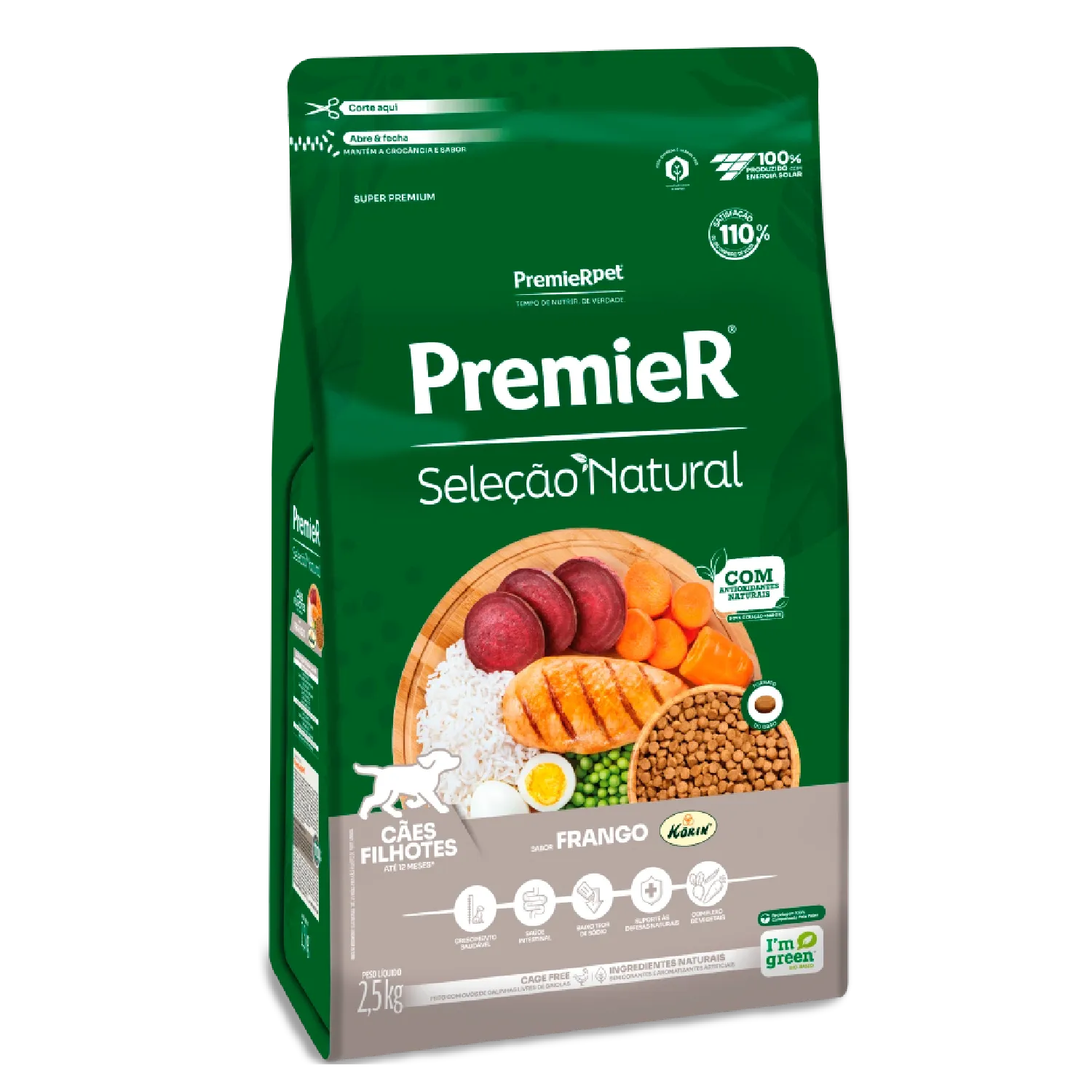 Racao-Premier-Selecao-Natural-Caes-Filhotes-Frango-2.5kg-lateral