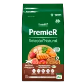 Ração Premier Seleção Natural Cães Filhotes Raças Pequenas Frango com Batata Doce