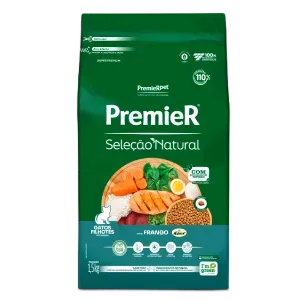 Ração Premier Seleção Natural Gatos Filhotes Frango - 1,5 kg