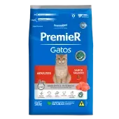 Ração Premier Ambientes Internos Gatos Adultos Salmão