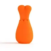 Brinquedo Mordedor Coxa de Frango Seven Toys Laranja