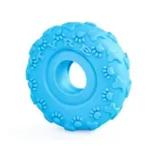 Brinquedo Mordedor Pneu Seven Toys Azul