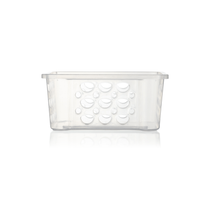 Cesta Empilhável Transparente Sanremo