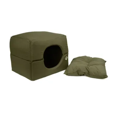 2-Cama-e-Casa-para-Caes-Bichinho-Chic-Verde