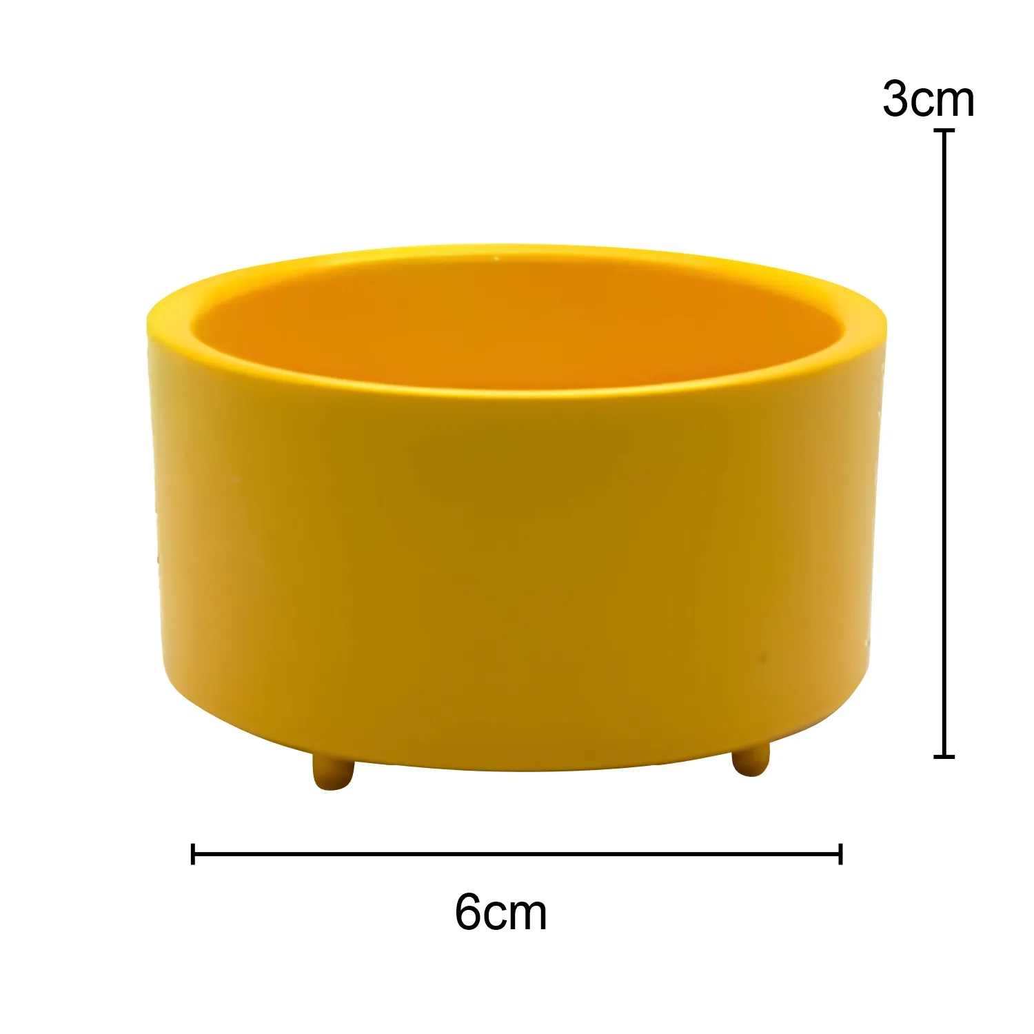 Pote para Farinhada Animalíssimo Amarelo