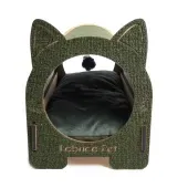 Arranhador-Cama-Iglu-Fabrica-Pet-Verde